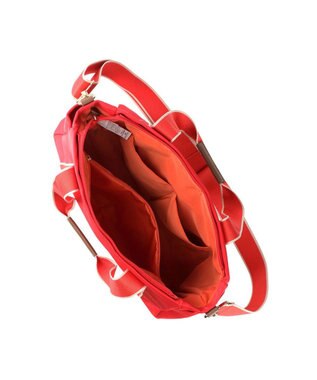 ROOTOTE 1478【撥水・A4サイズ収納】LT.アーキャトル.7ポケッツ-テープ-A 03：レッド