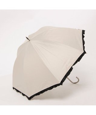 UNBILLION カシュネ cachenez / PUバイカラーフリルバルーンショートパラソル