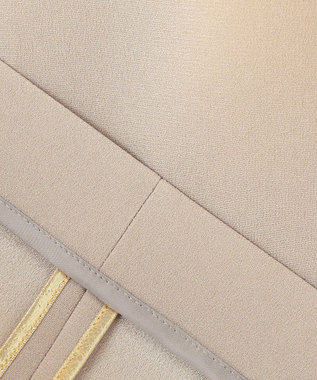 BEIGE, 【洗える・VERY NaVY 11月号掲載】CINDY / ダブルカラージャケット Taupe × White
