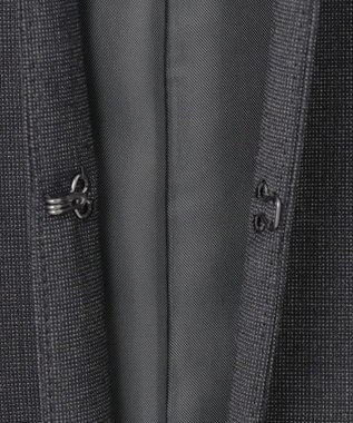 J.PRESS LADIES S 【セットアップ対応】BAHARIYE PINHEAD ノーカラー ジャケット グレー系