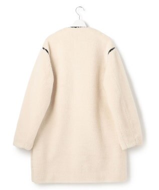 23区 テディボア ロング アウター オフホワイト