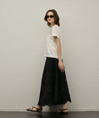 GRACE CONTINENTAL ルーズカットTシャツ ホワイト