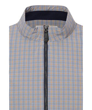 DAKS 【DAKS GOLF】チェックストレッチブルゾン ベージュ