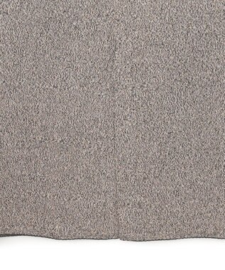 BEIGE， AGATE / Uネック メランジニットドレス Mix