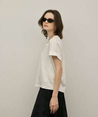 GRACE CONTINENTAL ルーズカットTシャツ ホワイト