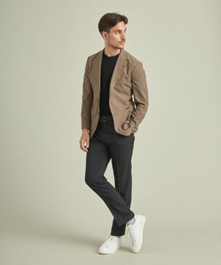 GOTAIRIKU 【AIRY MOVE  / セットアップ対応】DotAir2WAYストレッチサッカー セットアップジャケット ベージュ系