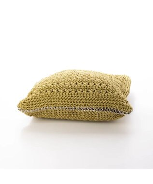 UNBILLION cachecache チェーンかがり横編みワンショルダー グリーン