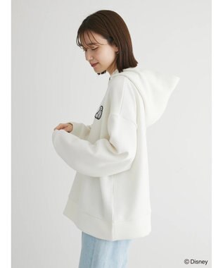 Green Parks ベイマックス／ワンポイントワッペンパーカー White