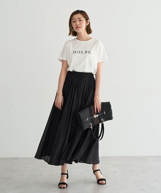 YECCA VECCA 【接触冷感】ロゴTee Off White