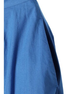 Green Parks インド綿 ボリュームポプリンスカート Blue