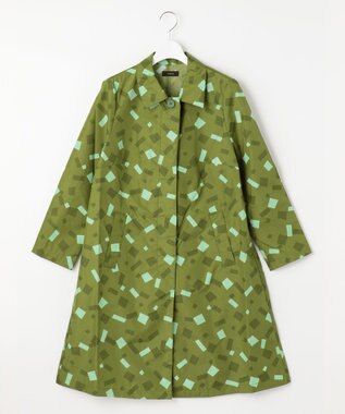 MOONBAT cocca ステンカラーレインコート clacker オリーブグリーン