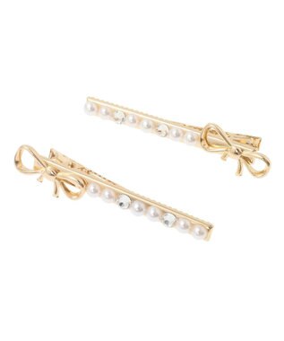 Maison de FLEUR リボンピンセット Gold