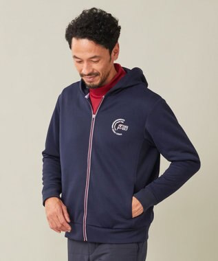 23区GOLF 【MEN】ダンボール フーディパーカー ネイビー系