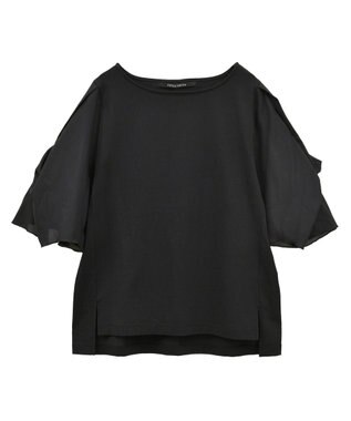 YECCA VECCA シアースリーブカットソー Off White