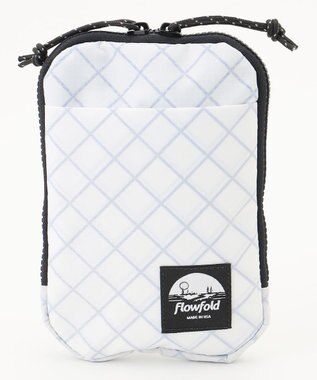 JOSEPH ABBOUD MOUNTAIN 【Flowfold・リサイクル素材】Portland Phone Bag 0.25L クロスボディバッグ ホワイト系
