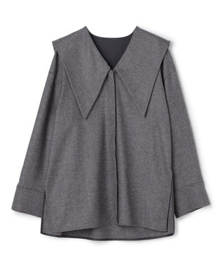 フランネル BIGカラーシャツ