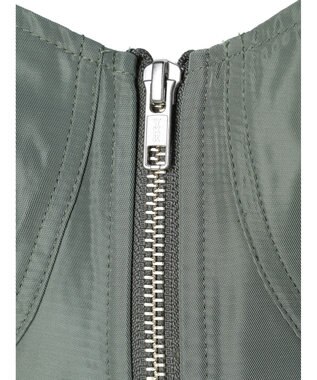 Green Parks ・ＳＵＧＡＲ　ＳＰＯＯＮ　コルセット風キャミワンピース Khaki