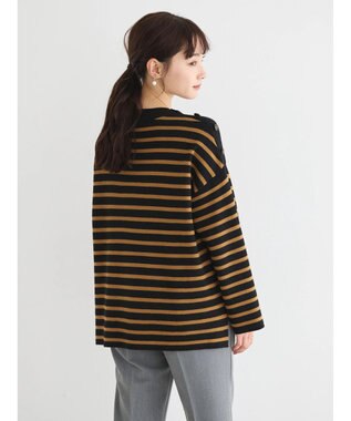 AMERICAN HOLIC バイパチショルダーボタンニットプルオーバー Black