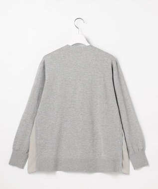 J.PRESS LADIES L Vis/Peスパーク ニット カーディガン トップグレー系