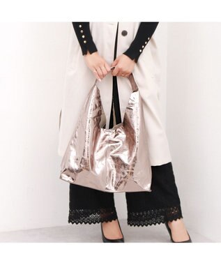 UNBILLION 【テレビ ドラマ着用アイテム】カシュカシュ cachecache / 一枚仕立てホーボーバッグ