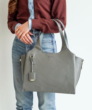 ACE BAGS & LUGGAGE Jewelna Rose アテナ トートバッグ A4サイズ 16322 ジュエルナローズ ダークグレー