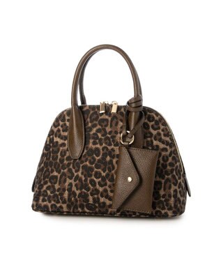 UNBILLION カシュカシュ cachecache / ポーチ付きシェル型ボストン レオ