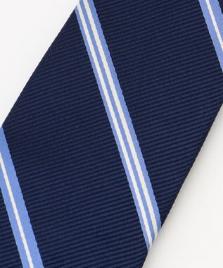 J.PRESS MEN 【フレッシャーズにもおすすめ】レジメンタル ネクタイ ネイビー系1