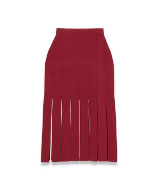 JOSEPH コンパクトミラノ　ニットスカート Cherry