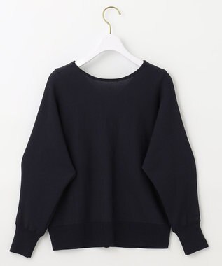 ANY SIS 【優木まおみさんコラボ】愛しの着回し カーディガン×ブラウス セット ネイビー×オフ