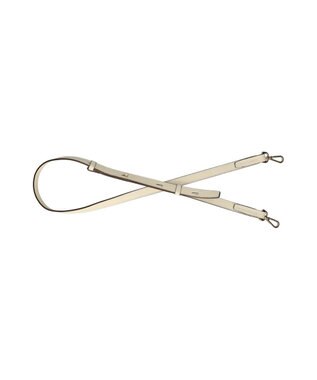 INTER-CHAUSSURES 【LORISTELLA】ソフトカーブ ハンドバッグスモール ホワイト