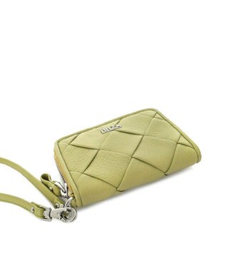 IBIZA イストリア　牛革　コンパクトマルチケース ミント