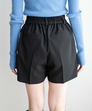 WEGO ピンタックショートパンツ ブラック