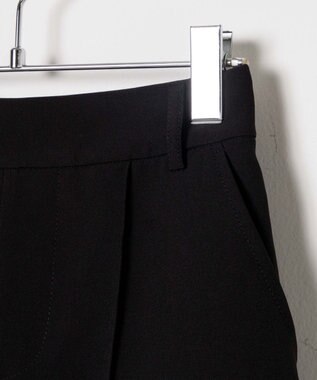 WEGO ピンタックショートパンツ ブラック