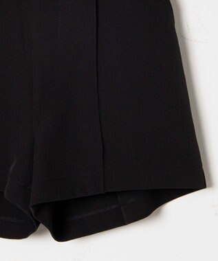 WEGO ピンタックショートパンツ ブラック