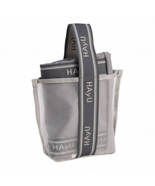 ACE BAGS & LUGGAGE HAyU × ace.  フォールディング 折り畳みボストンバッグ 猫柄 32L 17863 グレー