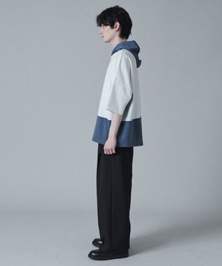 WEGO ドルマンポンチフードT（S） ブルー