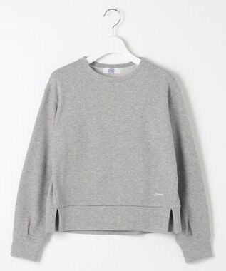 J.PRESS LADIES 【WEB限定カラーあり】ラメ裏毛 カットソー グレー系