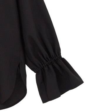 Green Parks フリルカラーインナーシャツ Black