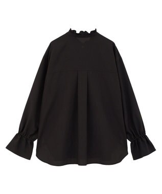 Green Parks フリルカラーインナーシャツ Black