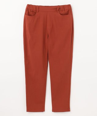 ANY 【ウエストゴム/ストレッチ/UVカット】大人の7daysデイリー パンツ オレンジ