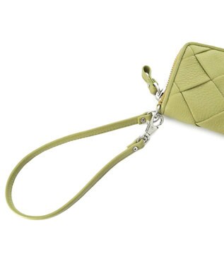 IBIZA イストリア　牛革　コンパクトマルチケース ミント