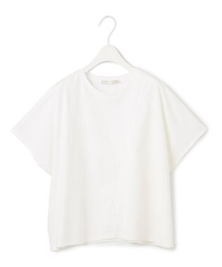 ICB 【洗える】シルケットコンビスムース カットソー オフホワイト系