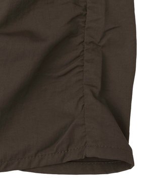 CRAFT STANDARD BOUTIQUE ドロストシャーリングデザインスカート Brown