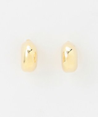 ANY 【WEB限定】メタルムーンピアス(両耳用) ライトゴールド