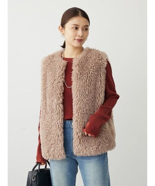 Green Parks ・ＥＬＥＮＣＡＲＥ　ＤＵＥ　シープファーベスト Beige