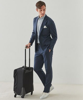 GOTAIRIKU セットアップ対応【洗える/ストレッチ/シワになりにくい】ドライジャージー セットアップパンツ ネイビー系8