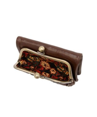 ANNA SUI マチルダ 口金二つ折り財布 ブラウン