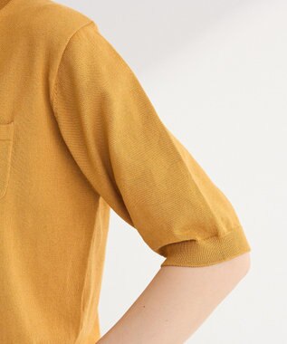 Green Parks コンパクトポケットカーディガン Mustard