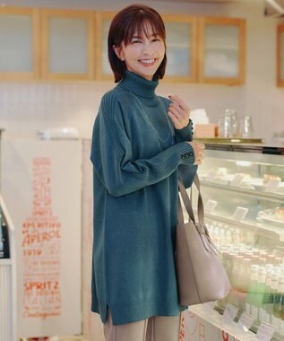 Tiaclasse 【安田美沙子さん　小倉優子さん着用】リボンデザイン通勤バッグ モカ