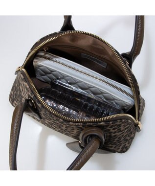 UNBILLION カシュカシュ cachecache / ポーチ付きシェル型ボストン レオ